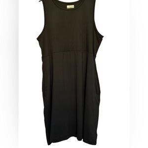 Columbia PFG Performance Fishing Gear Freezer Black Tank Dress Size 1X Outdoor